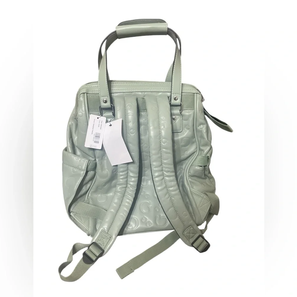 Guess Green Diaper Backpack - NWT - Picture 2 of 8